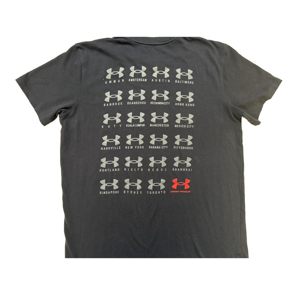 Under Armour Shirt Mens Large Protect This House Armour Day 2023 Graphic Tee - Picture 3 of 7